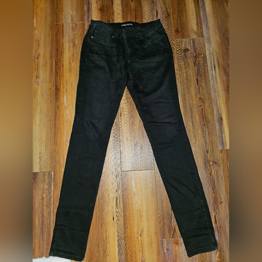 Black Skinny Stretch Jean Size Medium Long